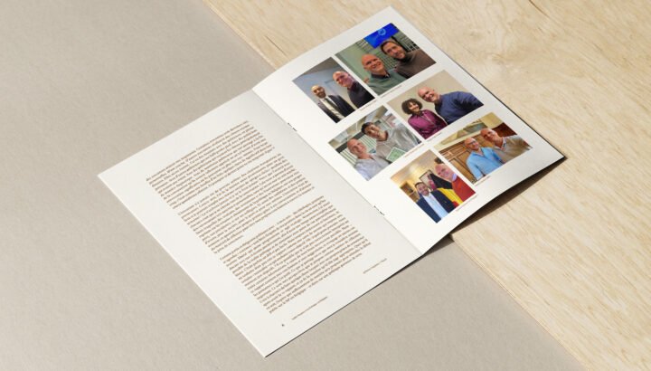 A4 Brochure of Noble Purpose & politics in Belgium